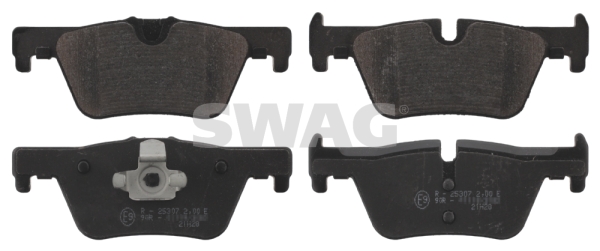 set placute frana,frana disc 20 91 6863 SWAG